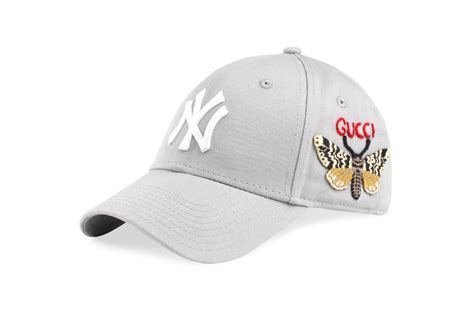 gucci new york yankees backpack|Gucci baseball cap limited edition.